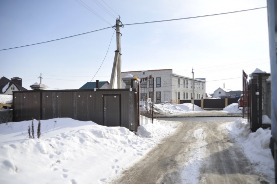 Установка откатных ворот